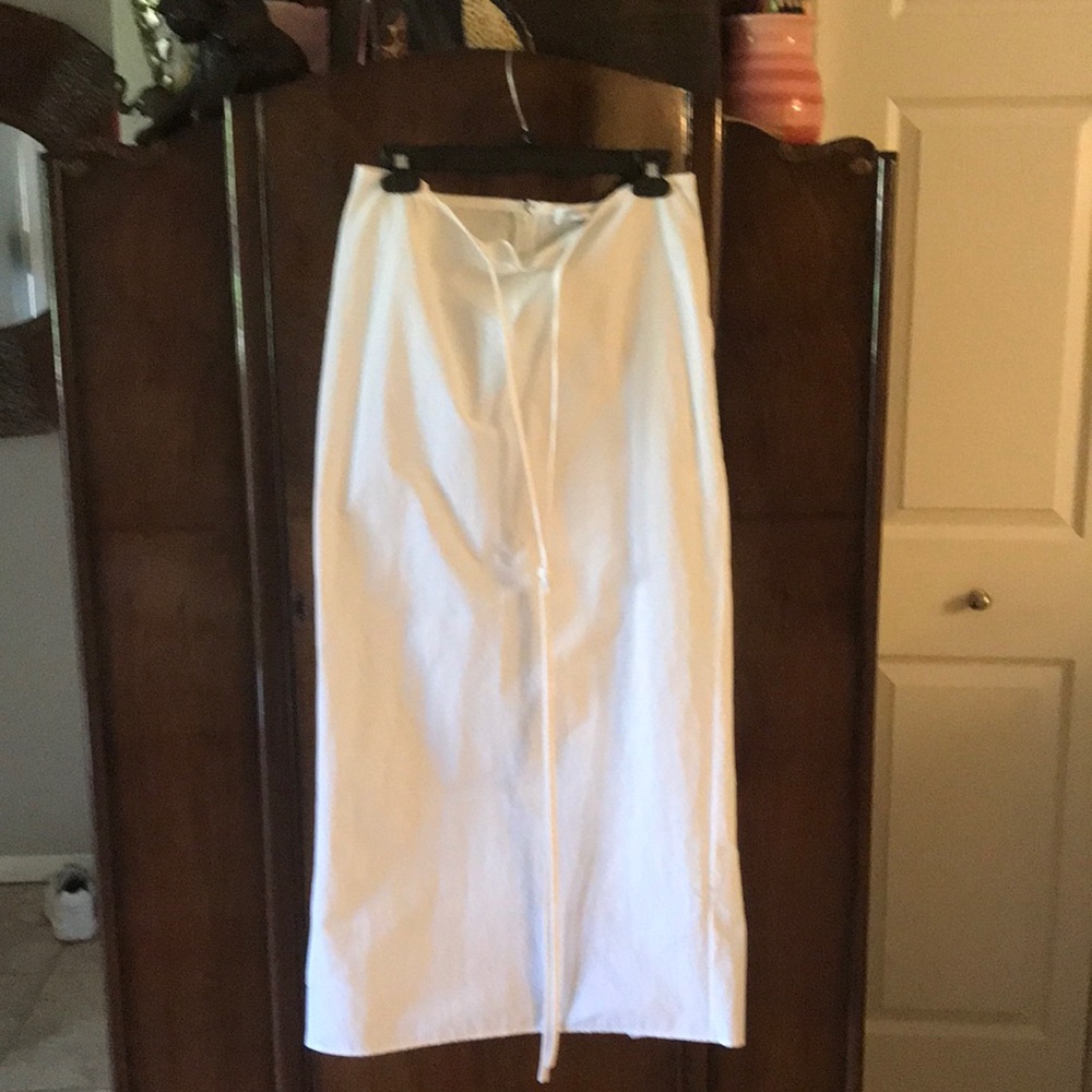 White Christopher Esber skirt!